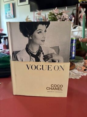 Vogue On: Coco Chanel Hardcover Book - Black & Cream